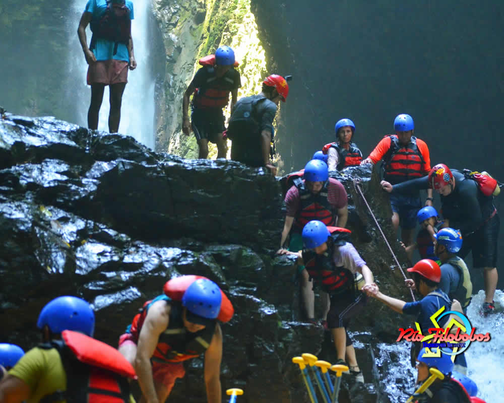 Caminata al río Filobobos Veracruz México
